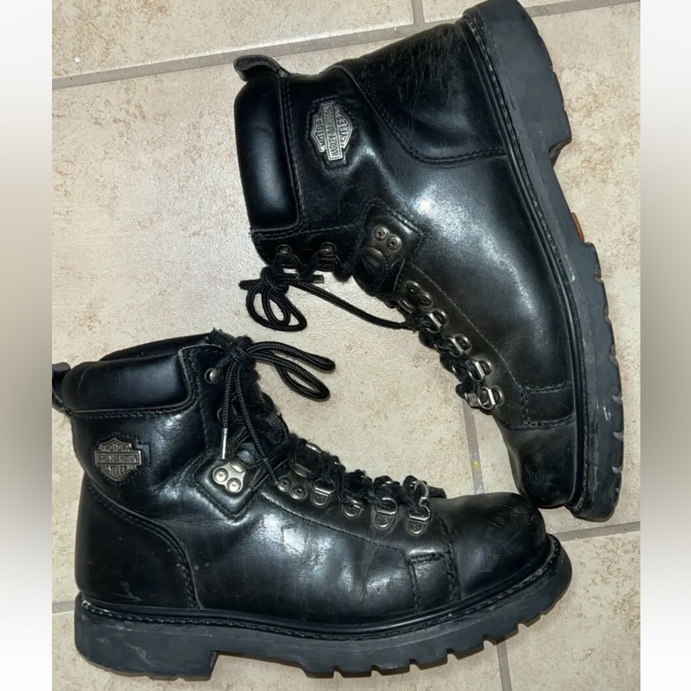 Vintage Harley Davidson boots